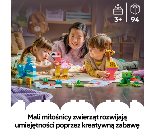 LEGO DUPLO 10472 Gra w budowanie zwierzątek - 1529687 - zdjęcie 4